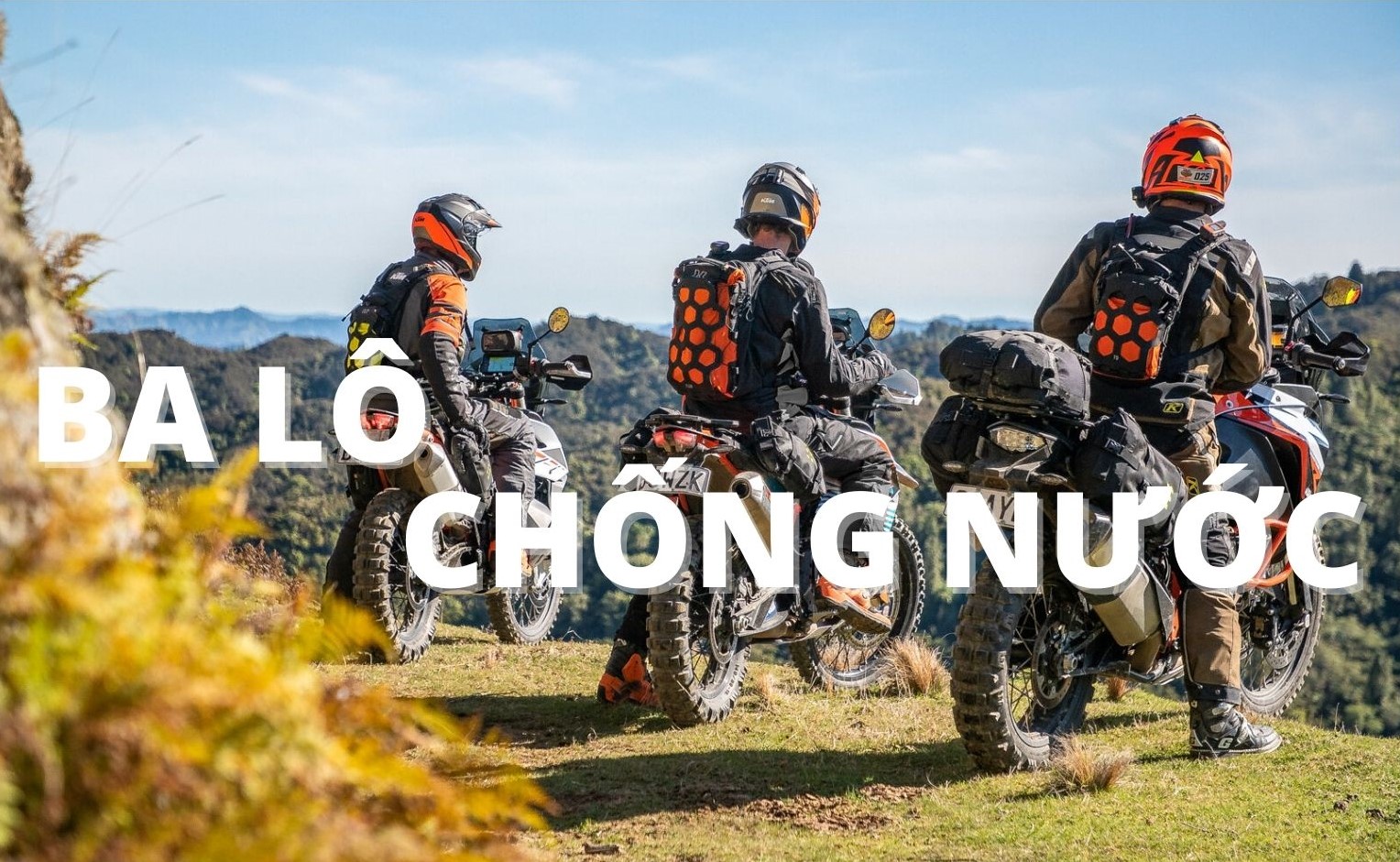 Ba Lô Chống Nước Cho Mô Tô Xe Máy