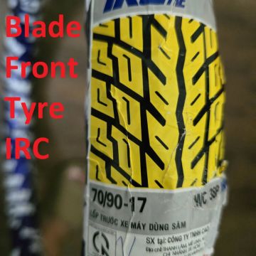 Blade Front Tyre IRC