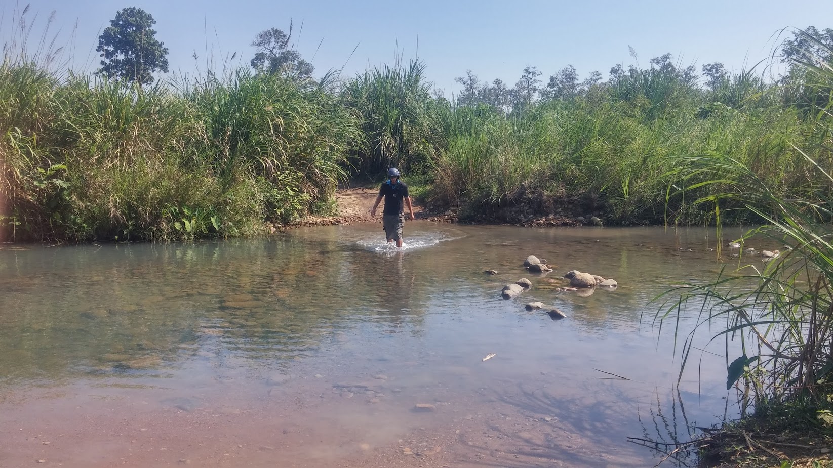 Adventure motorbiking